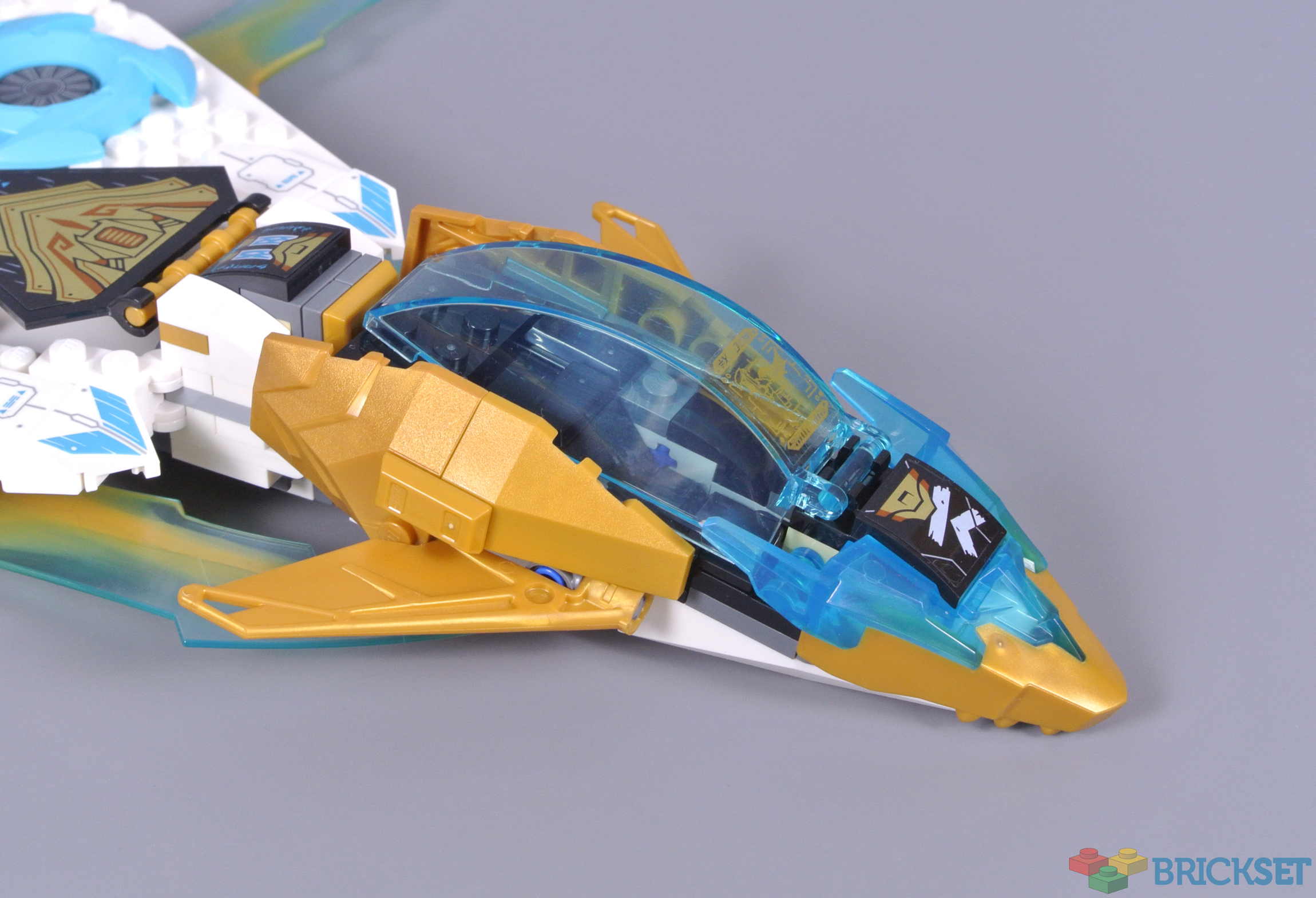 LEGO Ninjago 71770 Zane's Golden Dragon Jet review | Brickset